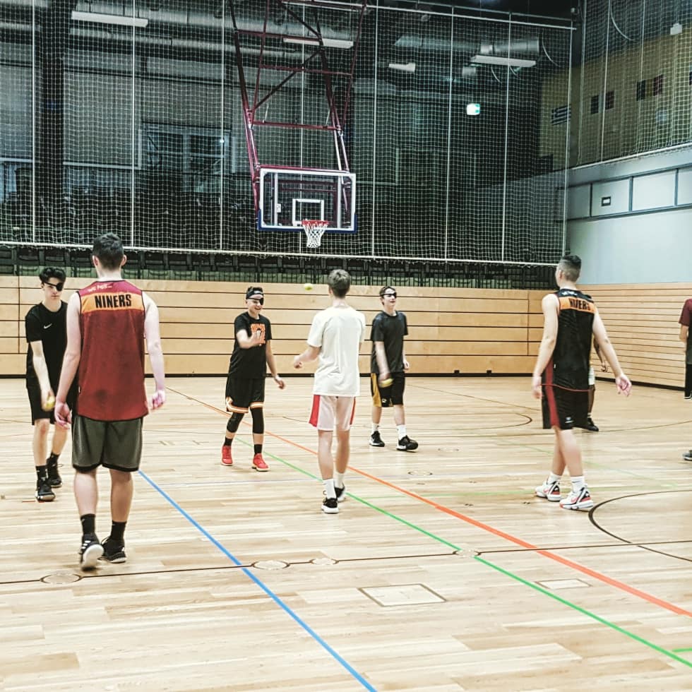 David Witton beim Athletik-Training